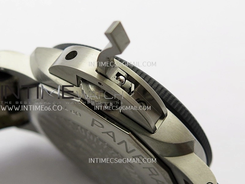 PAM1669 Carbotech 47mm VSF 1:1 Best Edition Ombre Black Dial Blue Markers On Camouflage Strap P.900 Clone